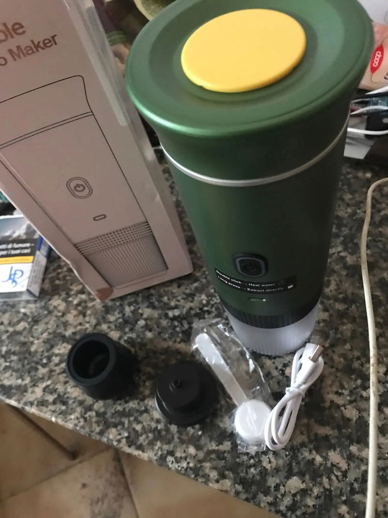 Cafeteira Elétrica Portátil 3 em 1 Quick Coffee