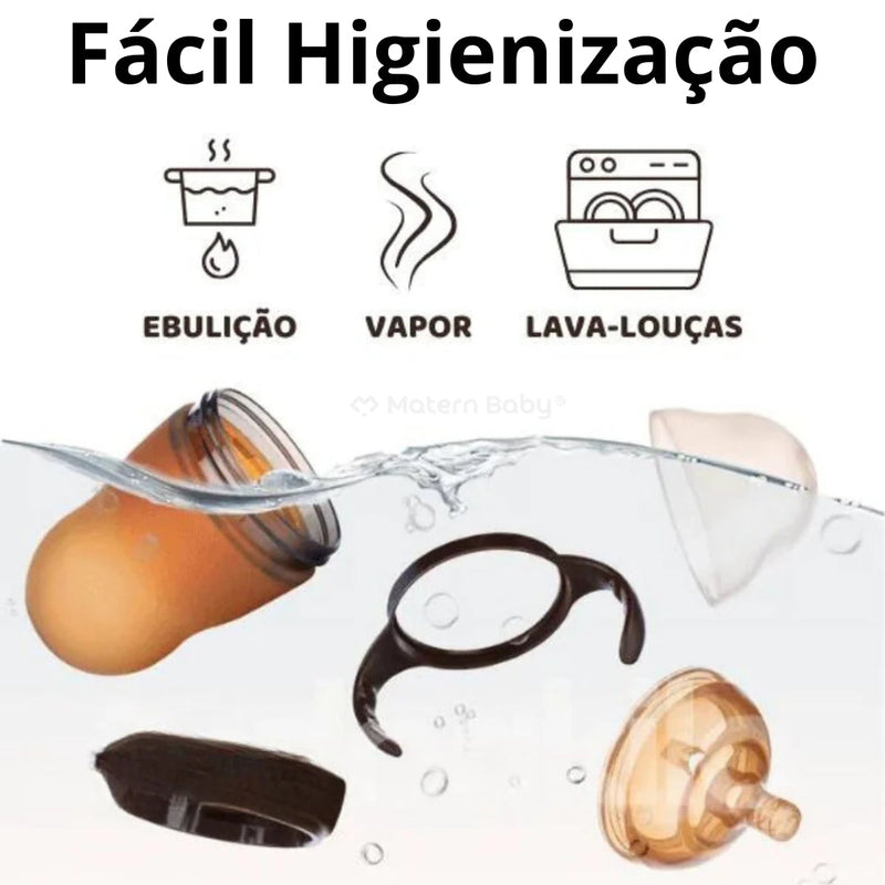 Mamadeira MamiTeta 100% de Silicone • Livre de BPA