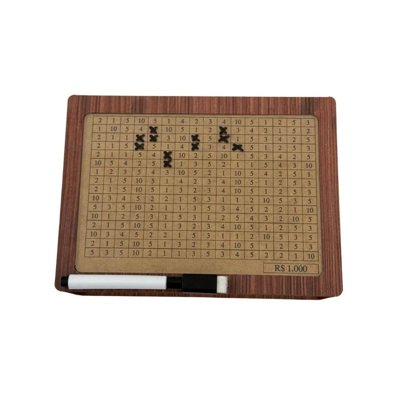 WoodBox Decorativo - Guarde dinheiro usando o método japonês