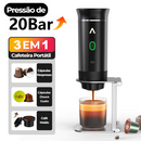 Cafeteira Elétrica Portátil 3 em 1 Quick Coffee
