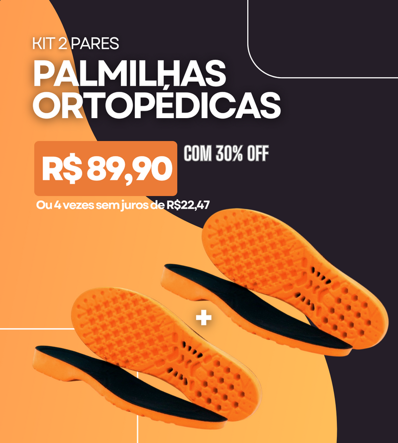 Kit 2 Palmilhas De Gel Para Conforto Em Jornadas Prolongadas