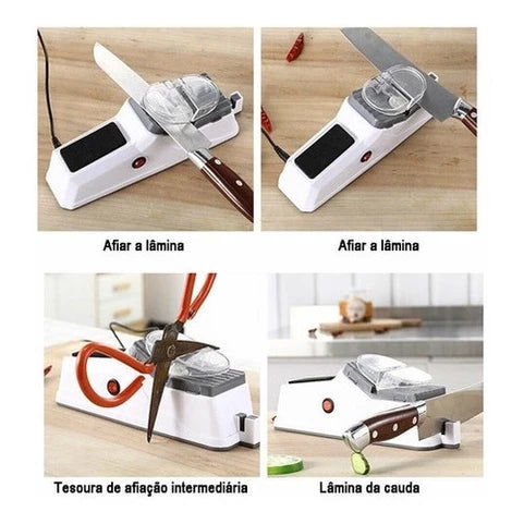 Afiador Elétrico Afiamax - Economize tempo na cozinha!