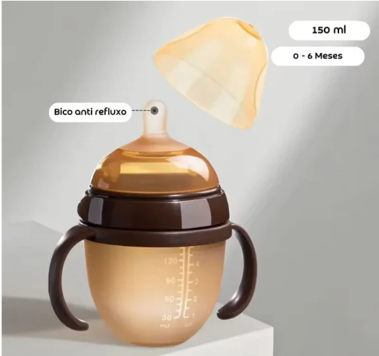 Mamadeira MamiTeta 100% de Silicone • Livre de BPA