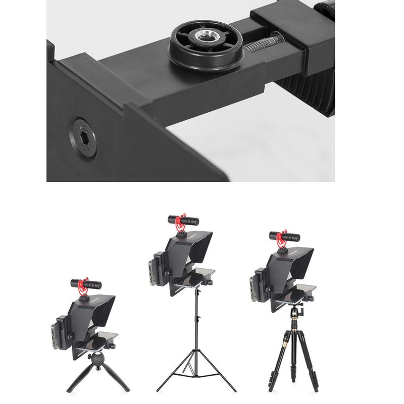 ProPrompt - Teleprompter para Smartphones e DSLRs com Controle Remoto