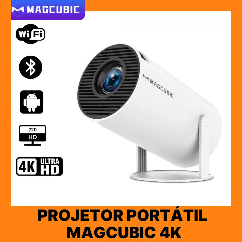Projetor Portátil MagCubic 4K